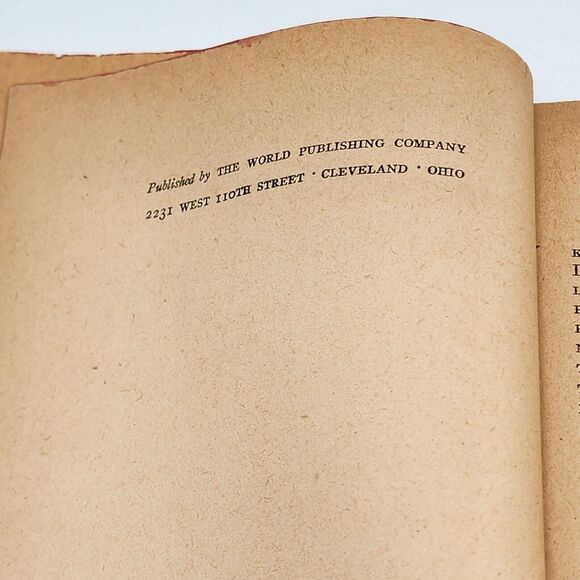 Vintage 1948 Webster's Illustrated Tower Dictionary & Atlas World Publishing - Picture 9 of 12